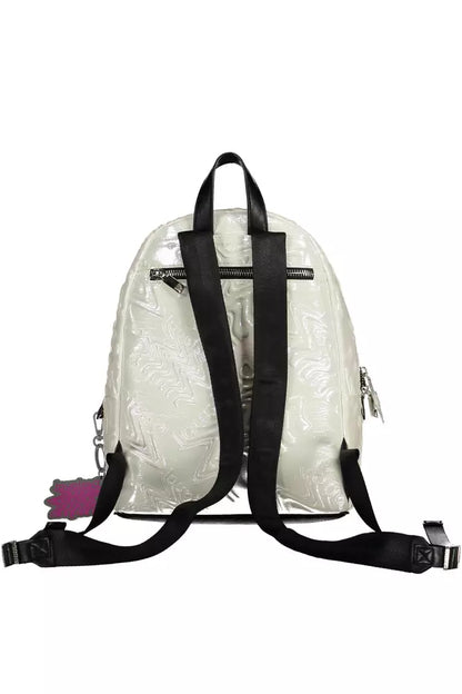 Desigual White Polyethylene Women Backpack