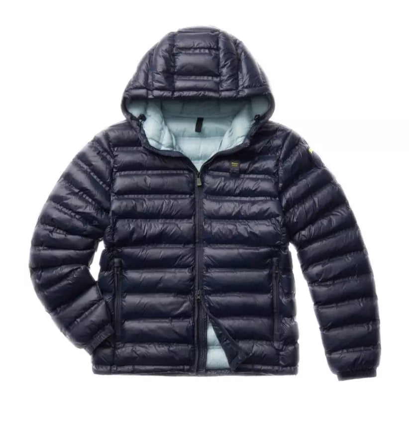 Blauer Eco-Conscious Quilted Nylon Down Jacket