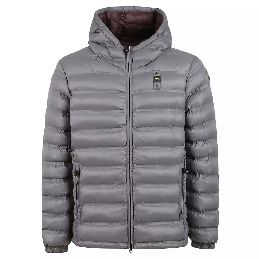 Blauer Eco-Friendly Nylon Down Jacket with Hood