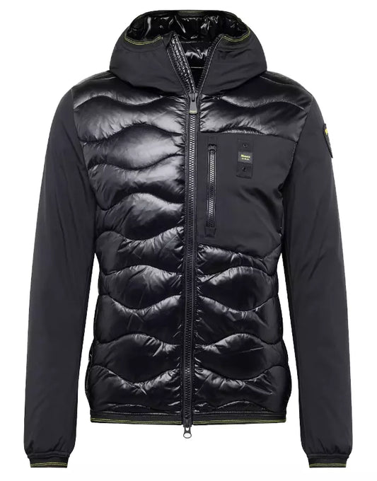 Blauer Glossy Quilted Nylon Down Jacket