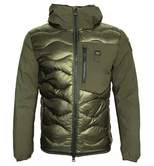 Blauer Emerald Quilted Nylon Down Jacket