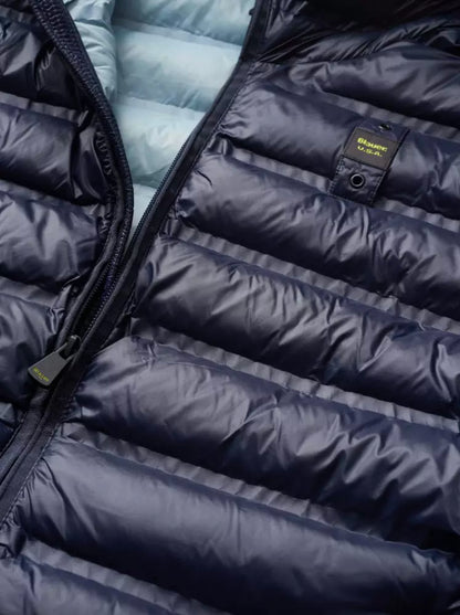 Blauer Eco-Conscious Quilted Nylon Down Jacket