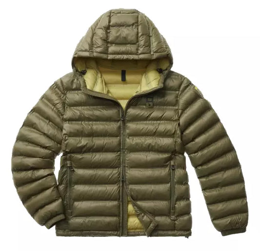 Blauer Eco-Friendly Nylon Down Jacket with Hood