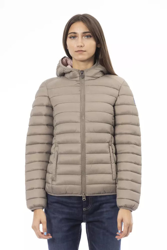 Invicta Beige Nylon Women Jacket