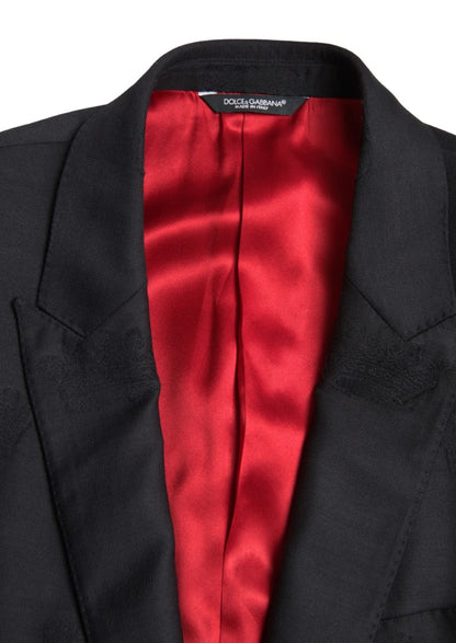 Dolce & Gabbana Elegant Slim Fit Virgin Wool Blazer