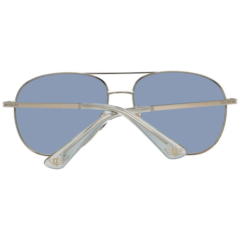 Police Gold Men Sunglasses