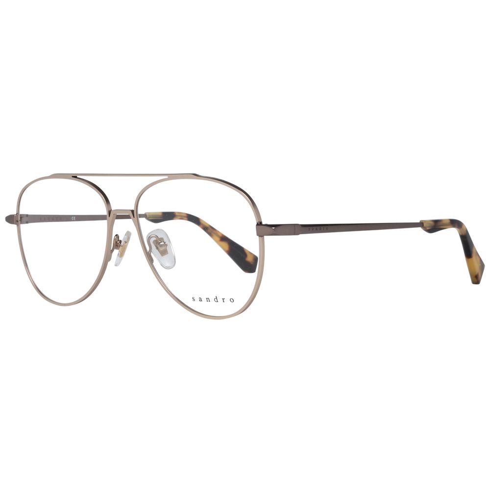 Sandro Gold Men Optical Frames