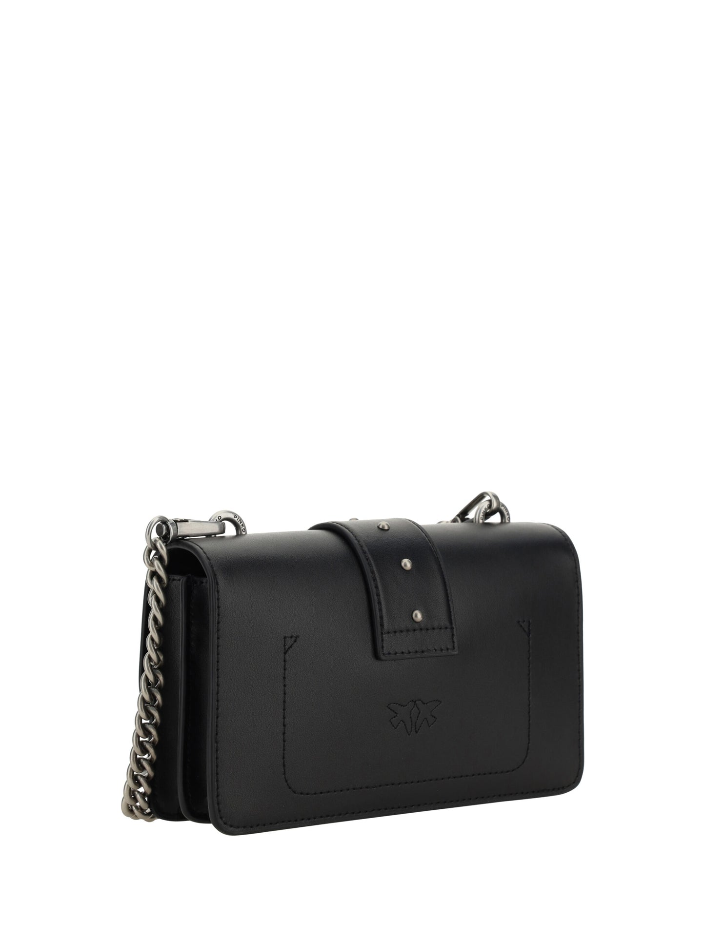 PINKO Elegant Black Mini Shoulder Bag