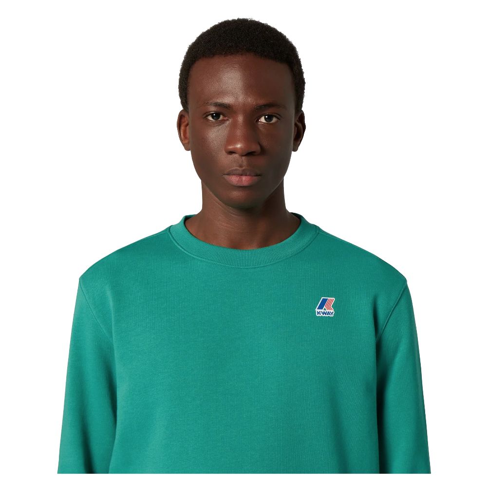 K-WAY Ultra-Light Cotton Crewneck Sweater - Soft Interior