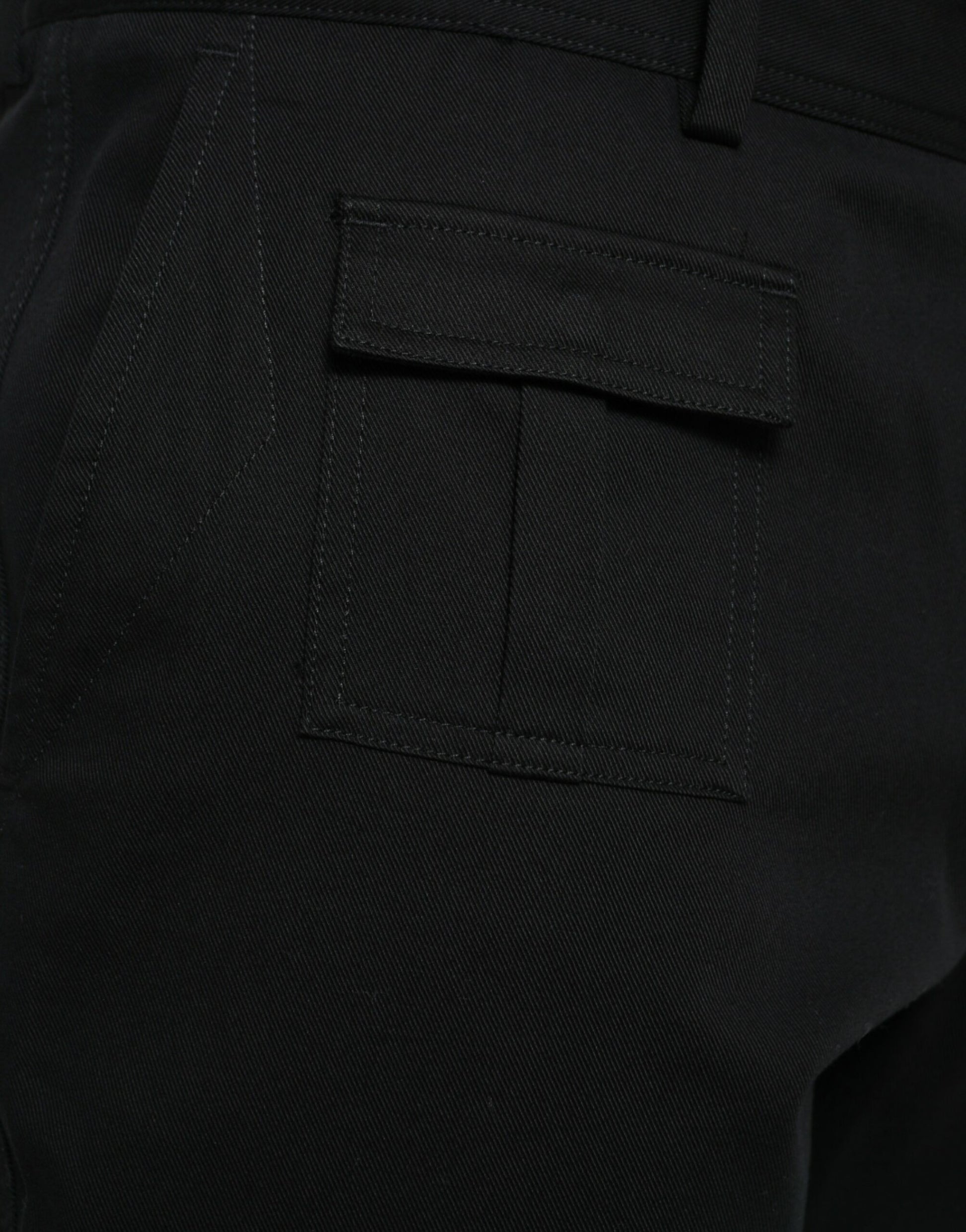 Dolce & Gabbana Black Gray slim Cotton Denim Jeans