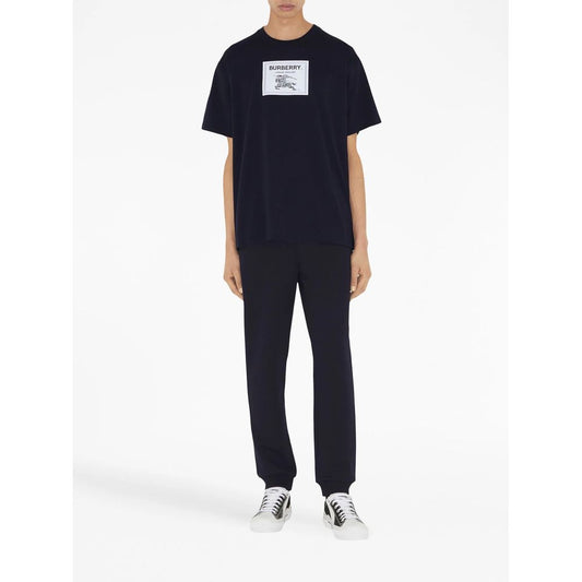 Burberry Classic Contrasting Patch Cotton Tee