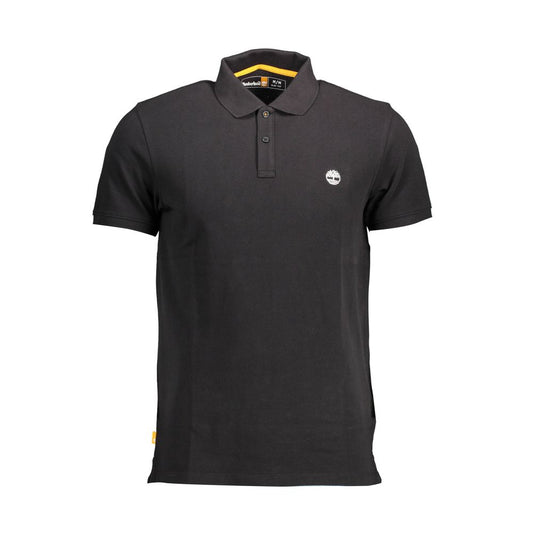 Timberland Sleek Cotton Polo with Classic Embroidery