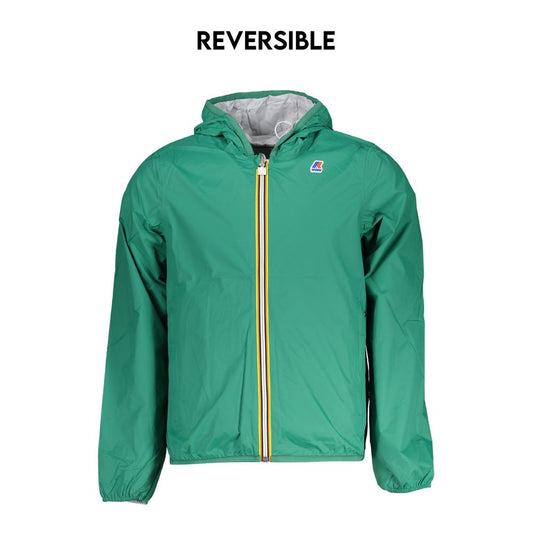 K-WAY Reversible Waterproof Hooded Jacket