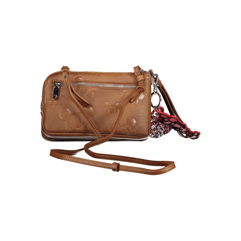 Desigual Brown Polyethylene Handbag