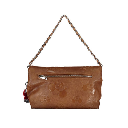 Desigual Brown Polyethylene Handbag