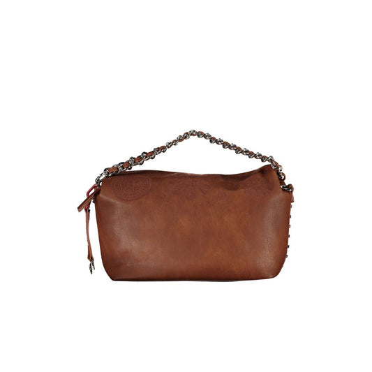 Desigual Brown Polyethylene Handbag