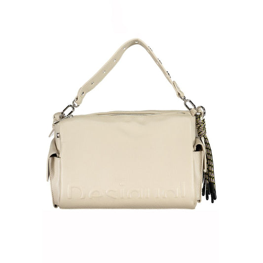 Desigual Beige Polyethylene Handbag