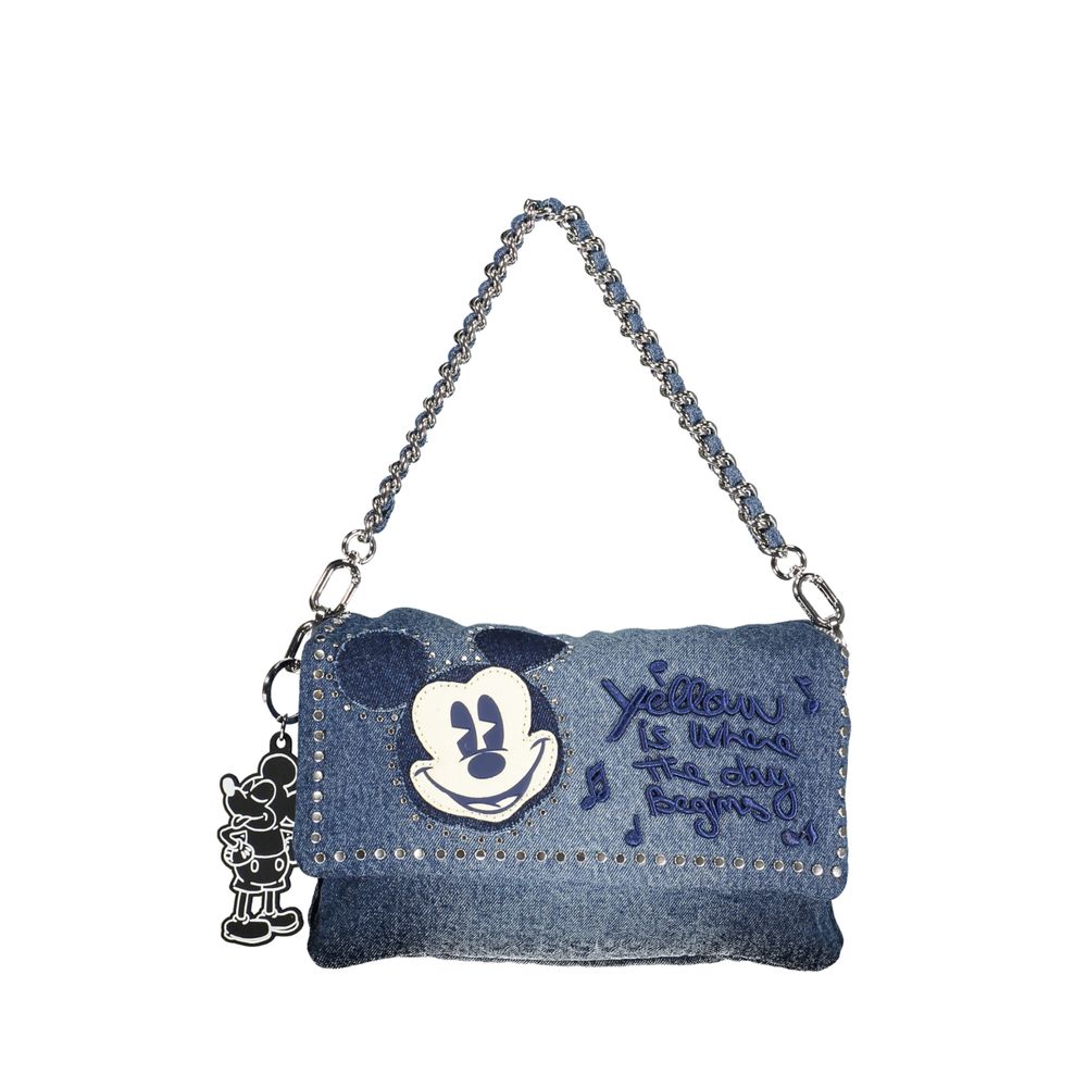 Desigual Blue Polyester Handbag