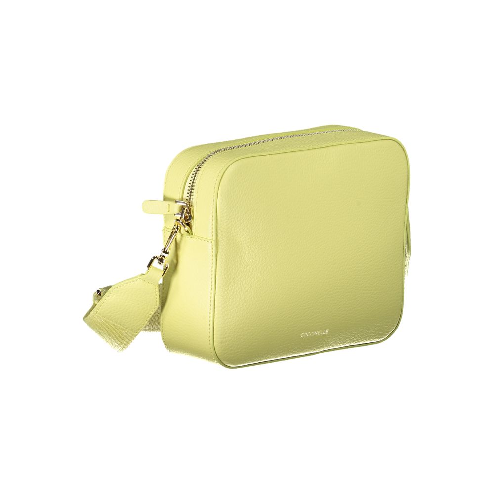 Coccinelle Yellow Leather Handbag