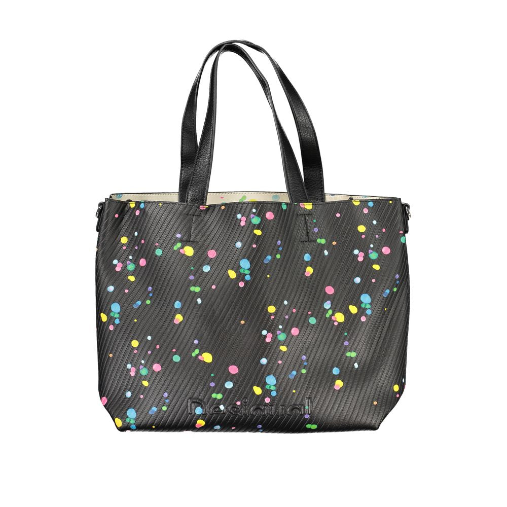 Desigual Black Polyethylene Handbag