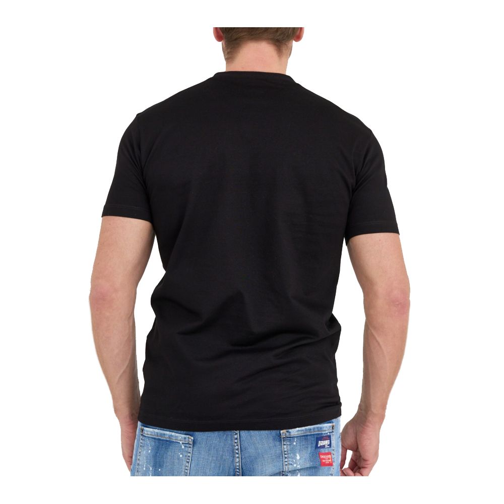 Dsquared² Chic Black Logo-Essence Cotton Tee