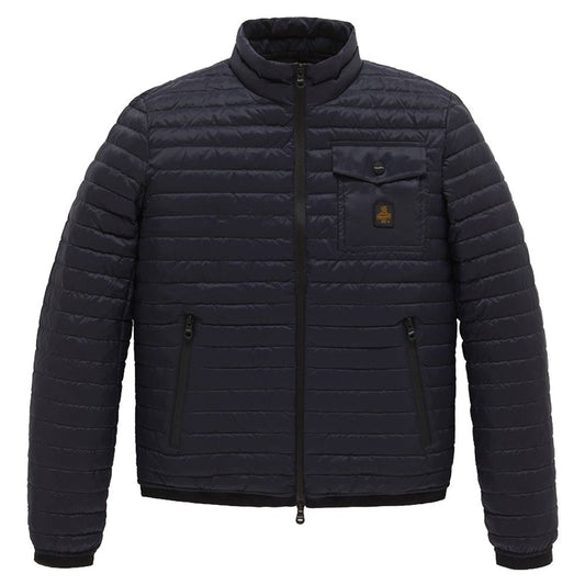 Refrigiwear Blue Nylon Men Jacket
