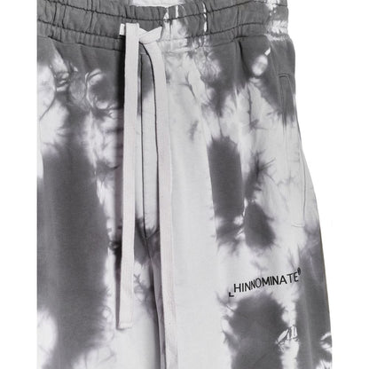 Hinnominate Gray Cotton Men Track Trouser