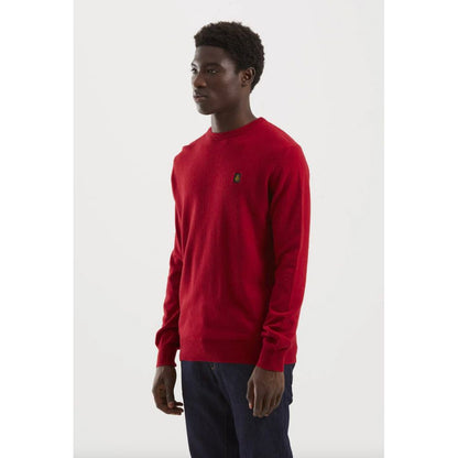 Refrigiwear Red Wool Men Sweater