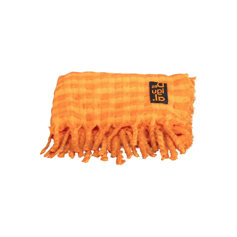 Desigual Orange Polyester Scarf