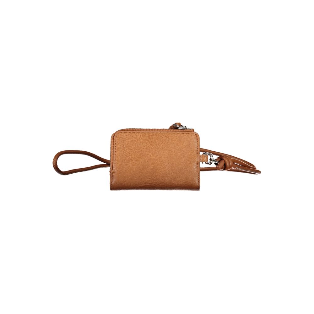 Desigual Brown Polyethylene Wallet