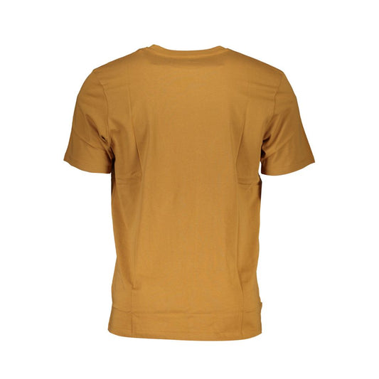 Timberland Brown Cotton T-Shirt