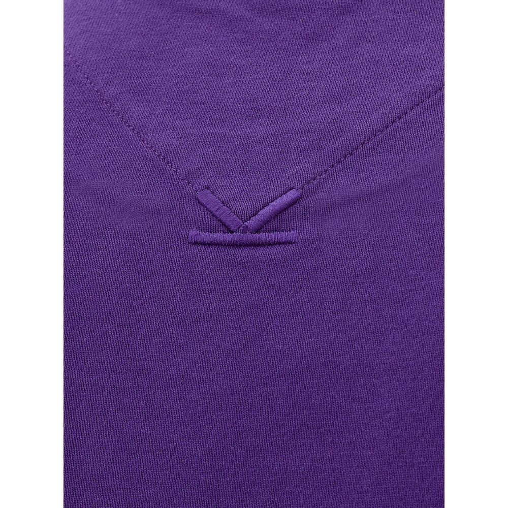 Kenzo Exquisite Purple Cotton Tee for Men