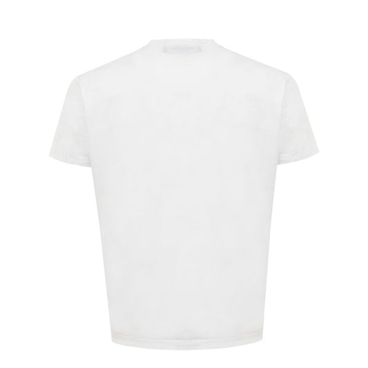 Dsquared² Sleek White Cotton Tee for Men