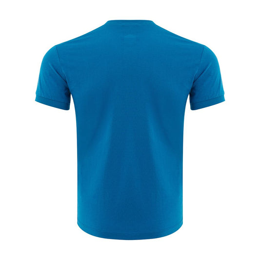 Dsquared² Chic Blue Cotton Crew Neck Tee