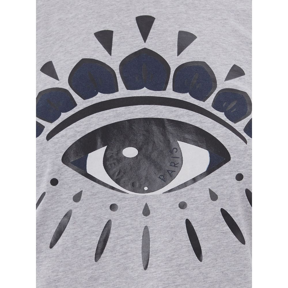 Elegant Gray Cotton Kenzo Top for Women