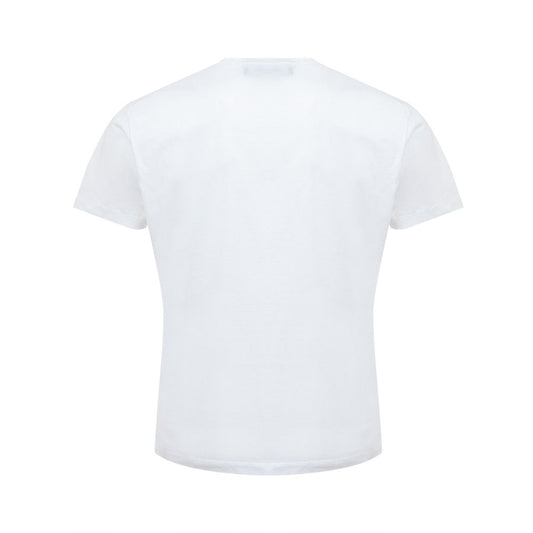 Dsquared² Sleek White Cotton Tee for Men