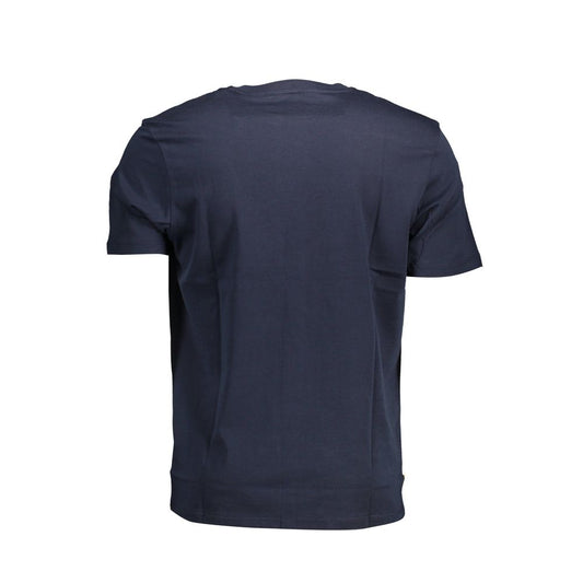 Timberland Blue Cotton Men T-Shirt