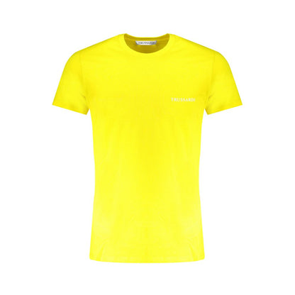 Trussardi Yellow Cotton T-Shirt