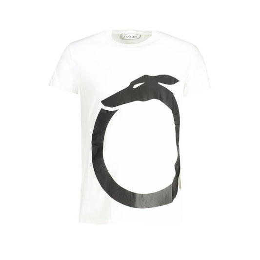 Trussardi White Cotton T-Shirt