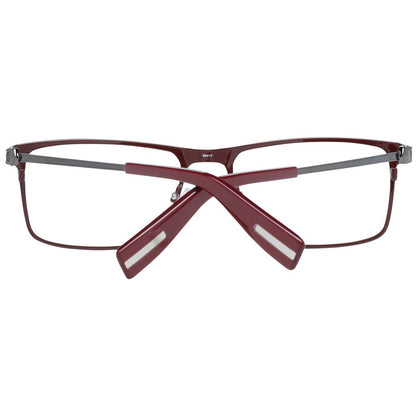 Trussardi Burgundy Men Optical Frames