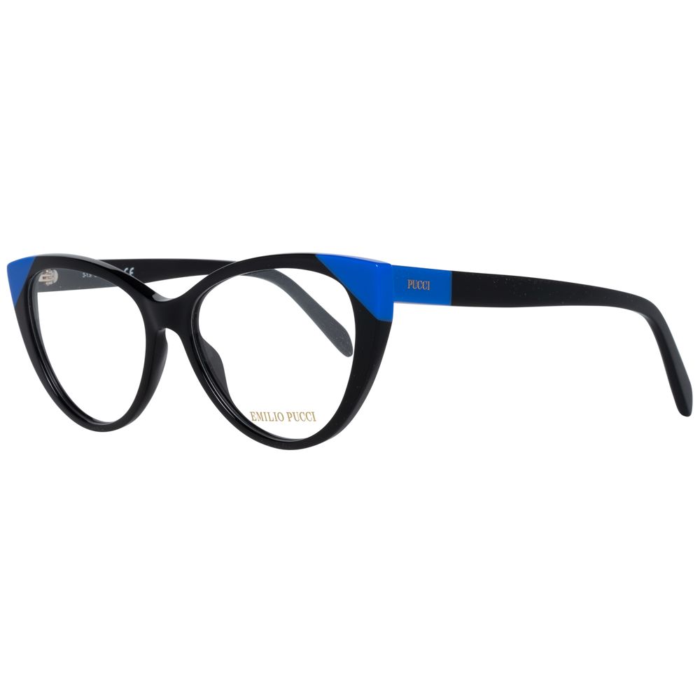 Emilio Pucci Black Plastic Glasses (Frames)