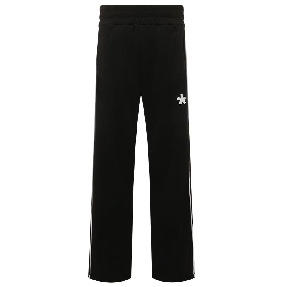 Comme Des Fuckdown Black Polyester Men Tracksuit Trousers