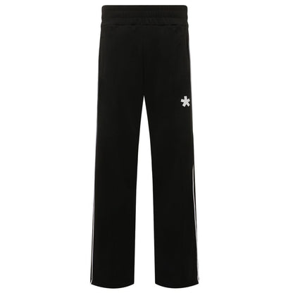 Comme Des Fuckdown Black Polyester Men Tracksuit Trousers