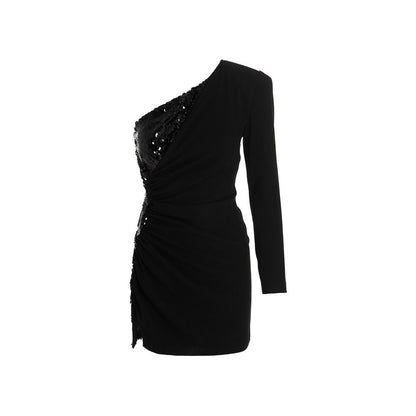 PINKO Black Poliester Dress