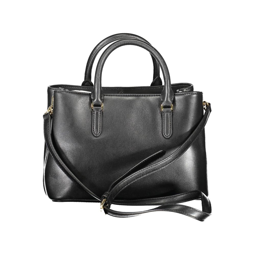 Ralph Lauren Black Leather Handbag