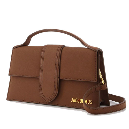 Jacquemus Brown Leather Crossbody Bag