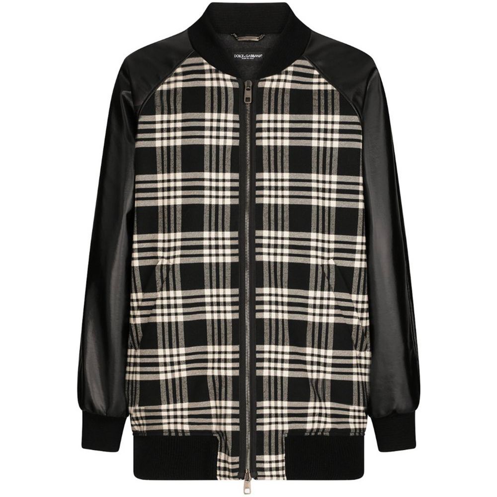 Dolce & Gabbana Black Cotton Jacket