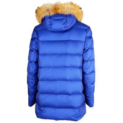 Add Blue Nylon Jacket