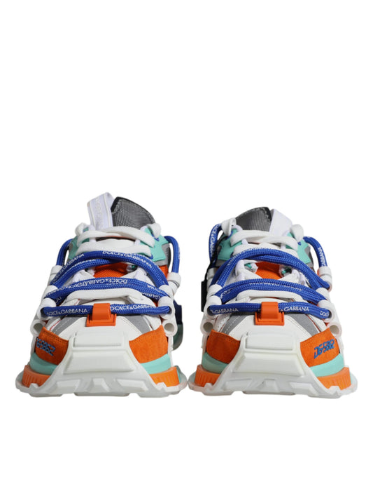 Dolce & Gabbana Multicolor Panelled Space Men Sneakers Shoes