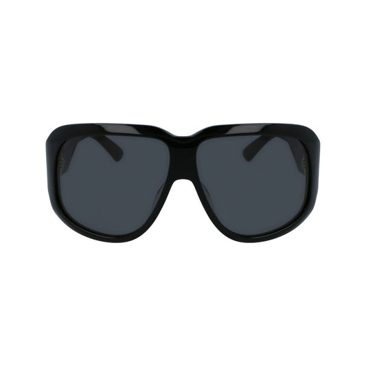 Longchamp Black Haircalf Sunglasses
